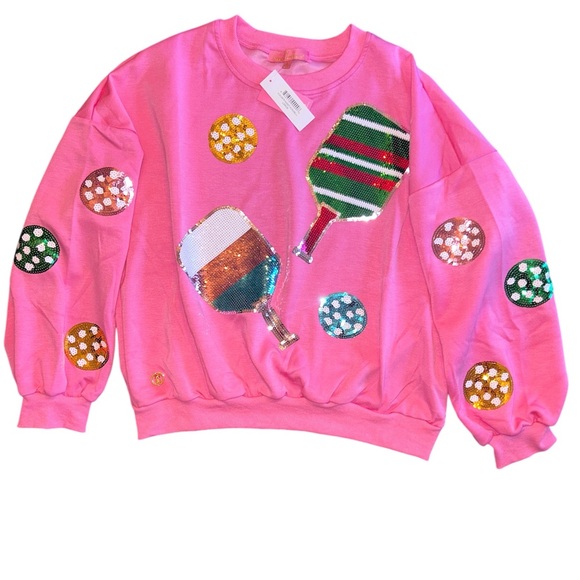 Simply Southern Sparkly Sequin Pickleball Trendy 2 Piece Set - Size. XL - Picture 4 of 4